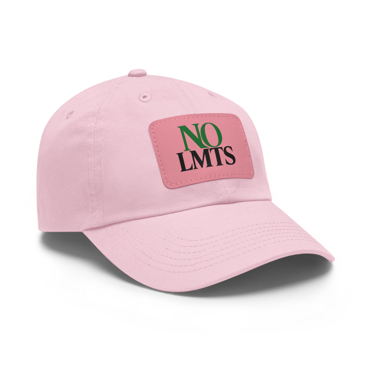 "NO LMTS" Leather Patch (Rectangle) Classic Cap