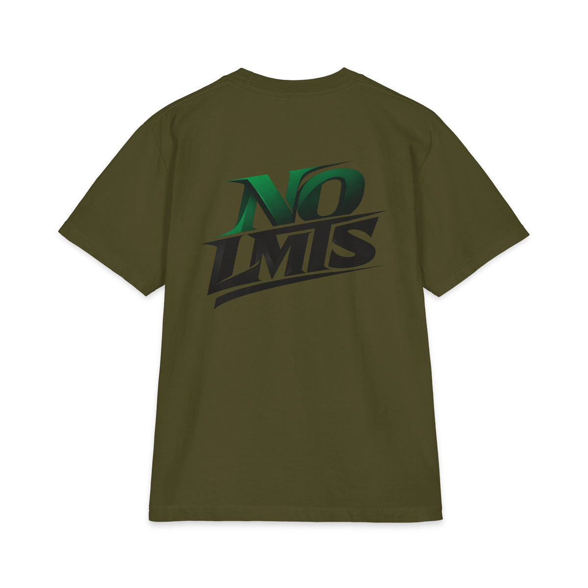 NO LMTS Logo Unisex Max Heavyweight Short Sleeve Tee