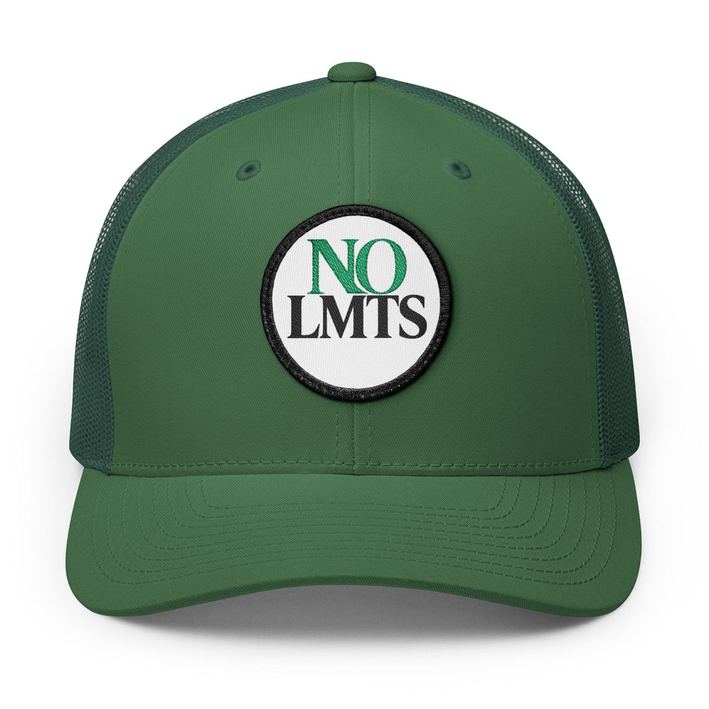 "NO LMTS" Snapback Embroidered Patch Cap