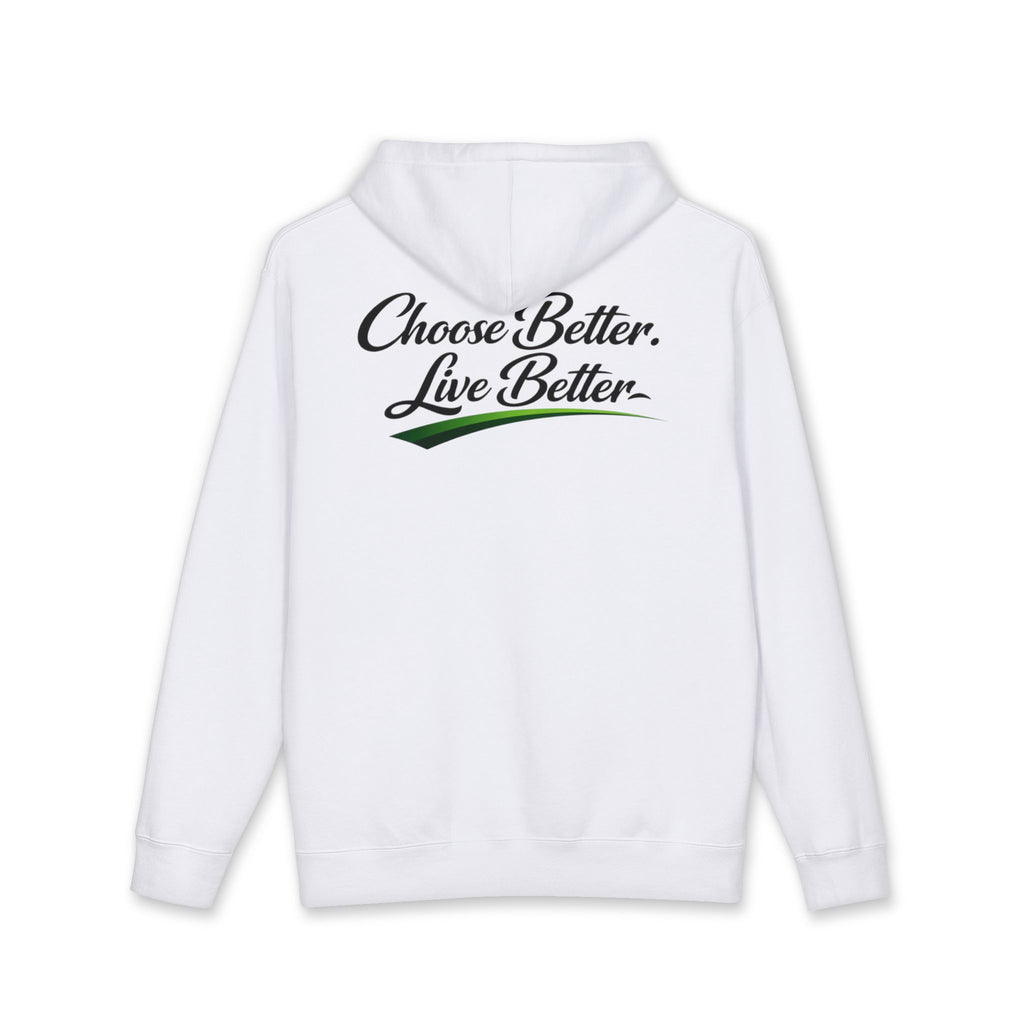Choose Better, Live Better NO LMTS Unisex Heavyweight Hooded Sweatshirt