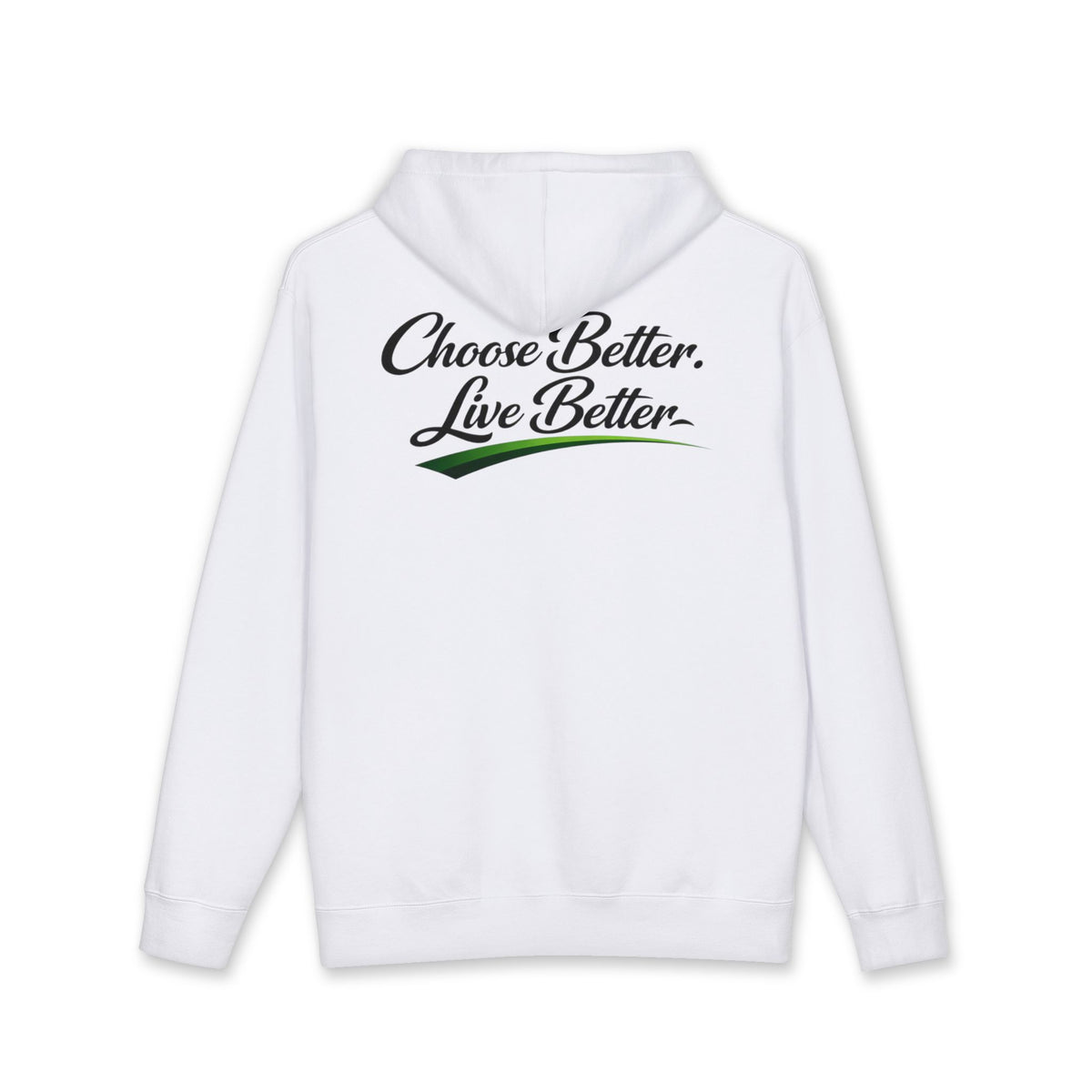 Choose Better, Live Better NO LMTS Unisex Heavyweight Hooded Sweatshirt
