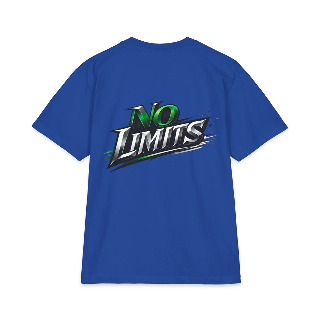 NL NO LMTS Logo Unisex Max Heavyweight Short Sleeve Tee