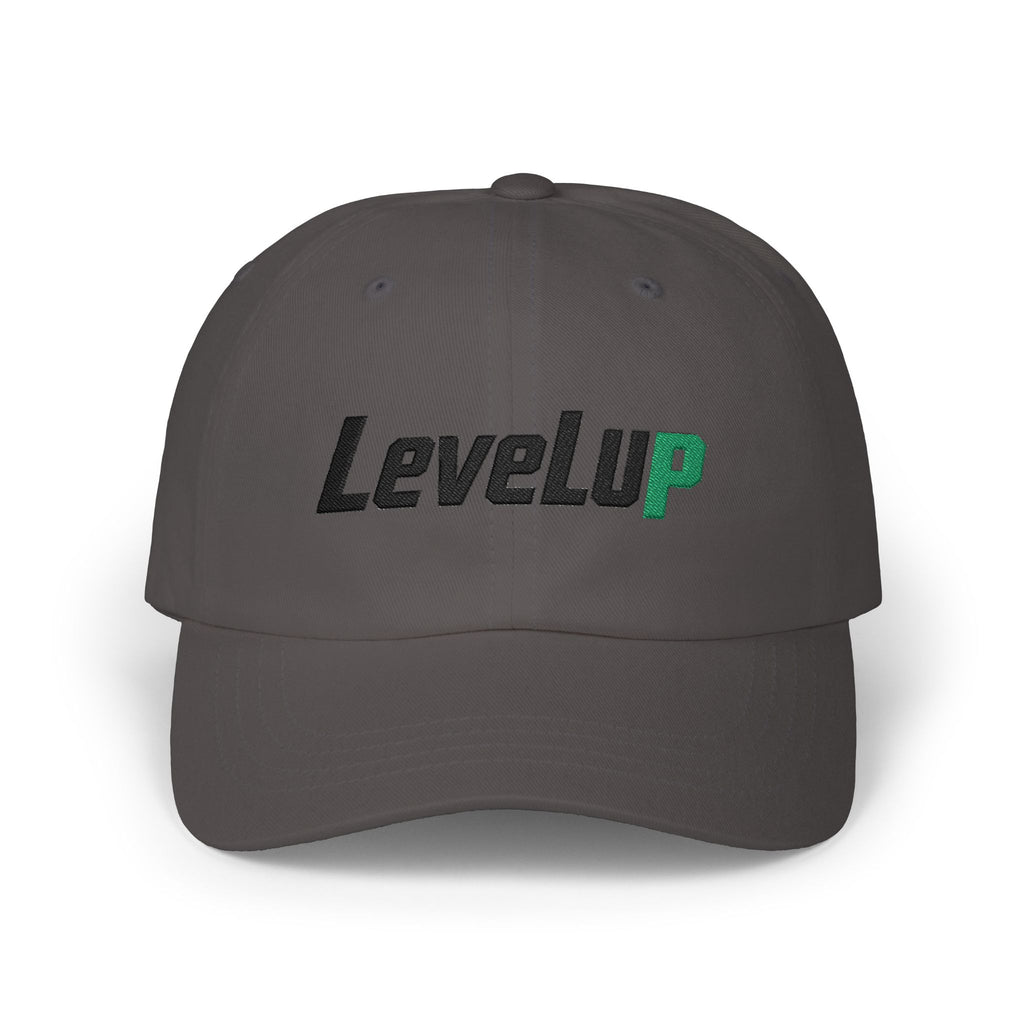 "LevelUp" Classic Embroidered NO LMTS Cap - with NL Accent