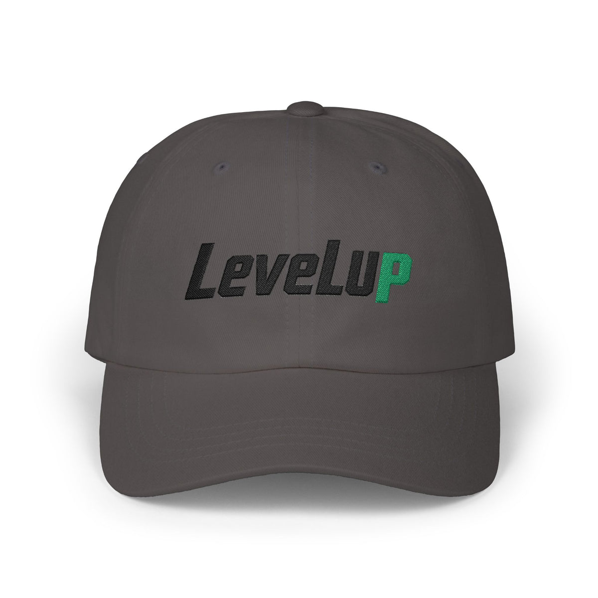 "LevelUp" Classic Embroidered NO LMTS Cap - with NL Accent