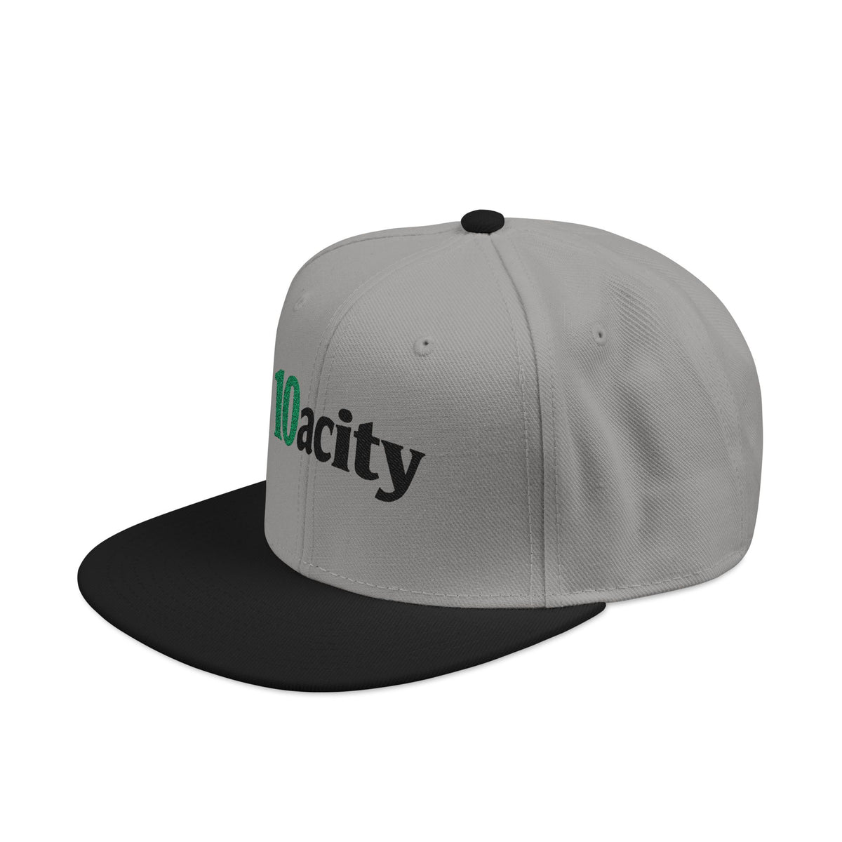 "10acity" Snapback Embroidered NO LMTS Cap