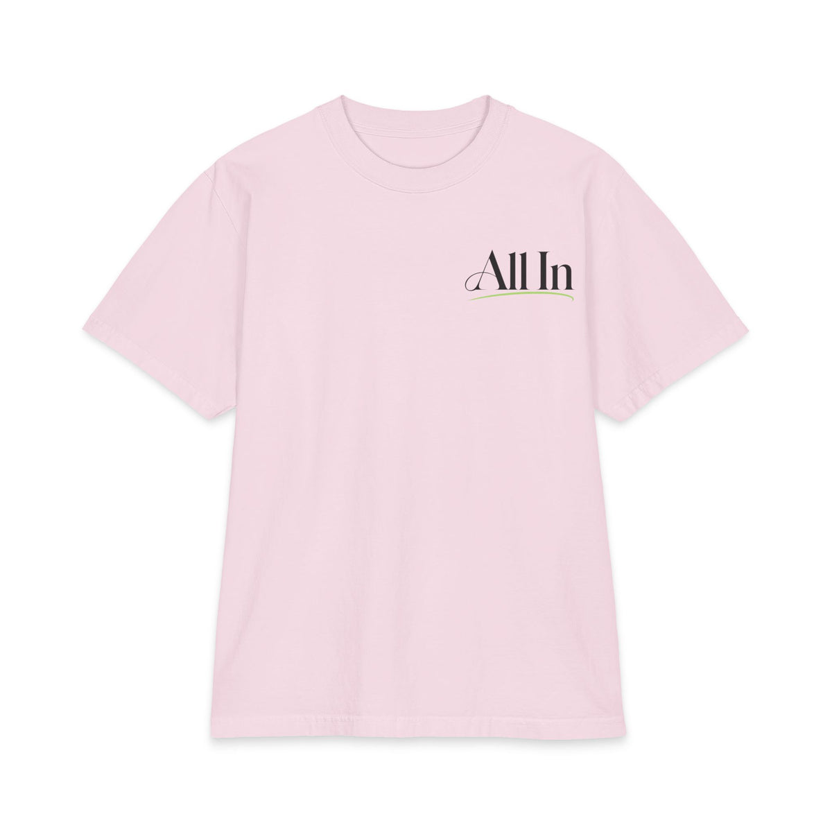 All In NO LMTS Unisex Max Heavyweight Short Sleeve Tee