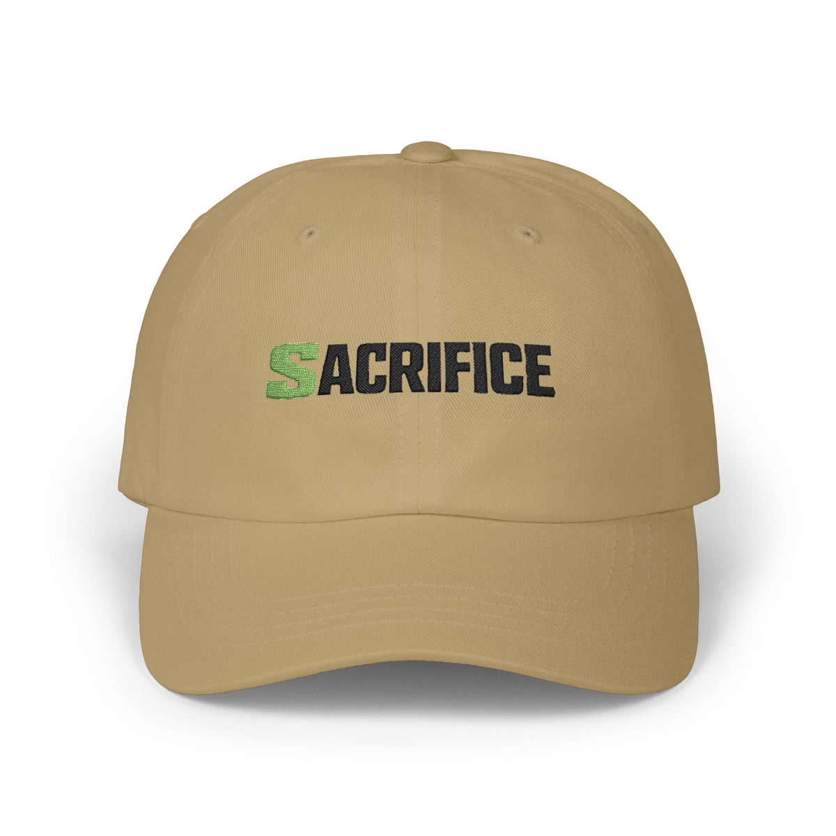 "Sacrifice" Embroidered Classic No LMTS Cap