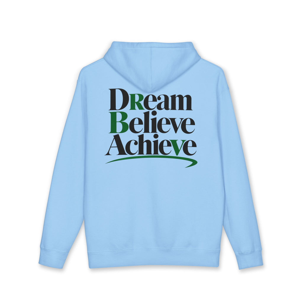 Dream Believe Achieve NO LMTS sex Heavyweight Hooded Sweatshirt