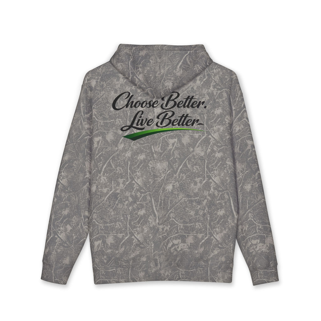 Choose Better, Live Better NO LMTS Unisex Heavyweight Hooded Sweatshirt