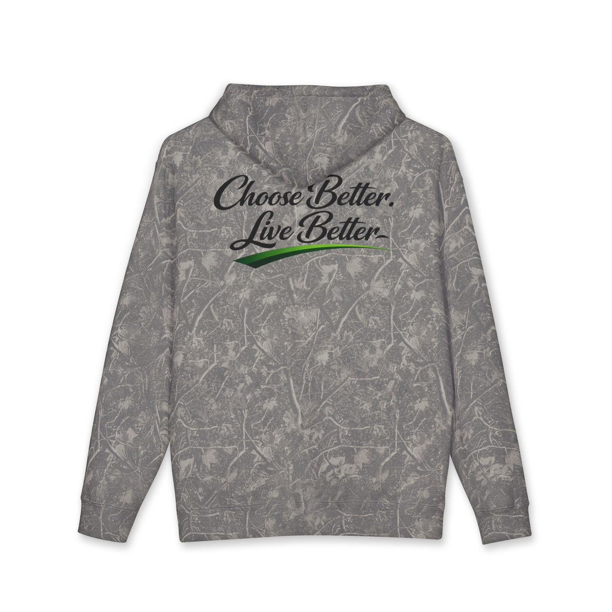 Choose Better, Live Better NO LMTS Unisex Heavyweight Hooded Sweatshirt