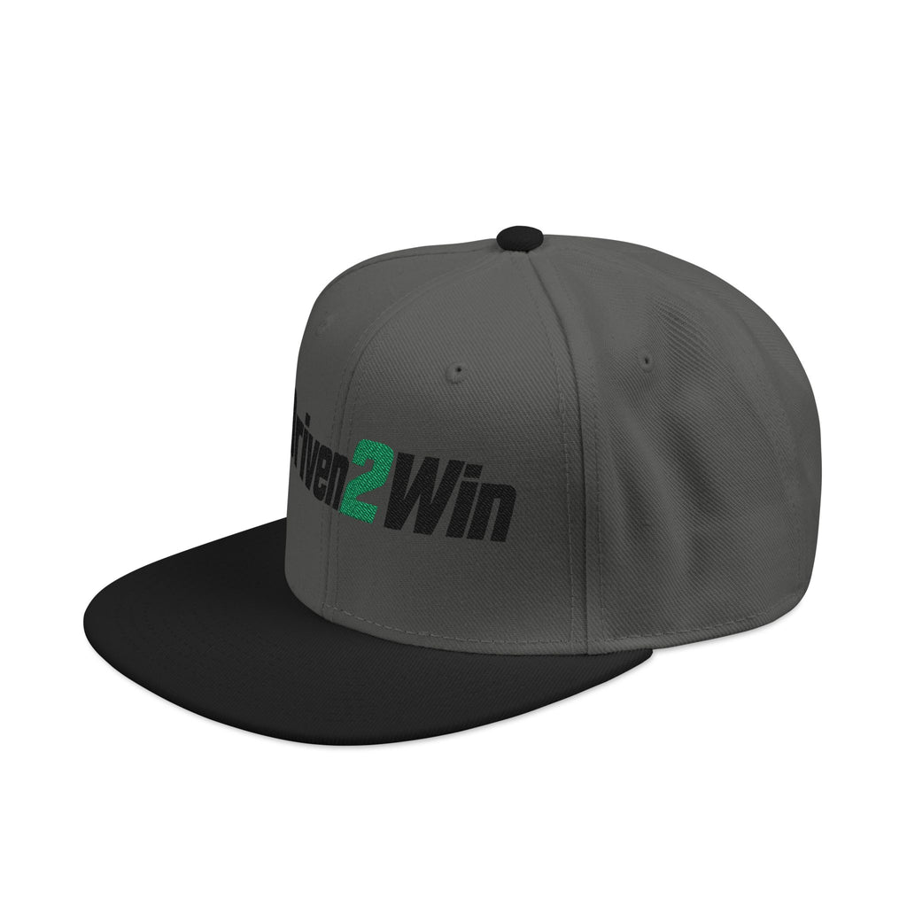 "Driven 2 Win" - Embroidered NO LMTS Snapback Cap