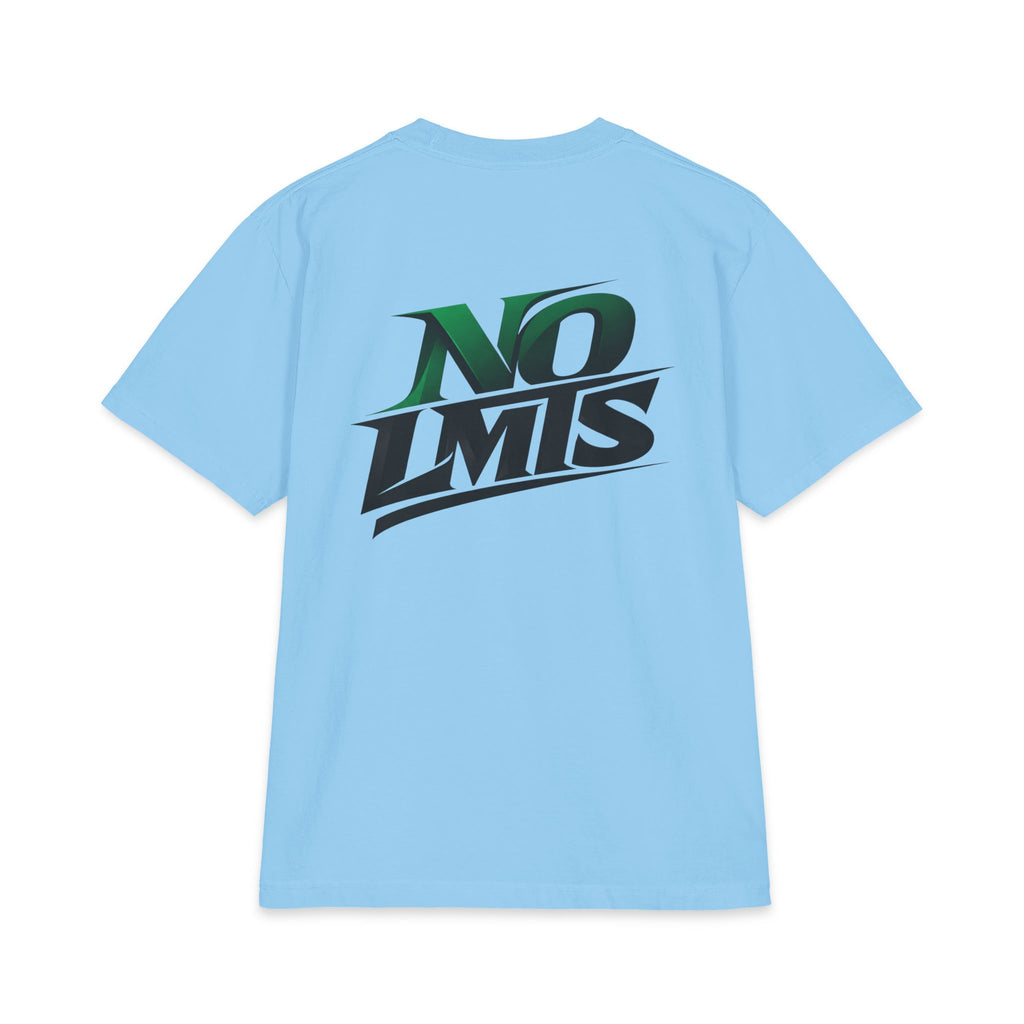 NO LMTS Logo Unisex Max Heavyweight Short Sleeve Tee