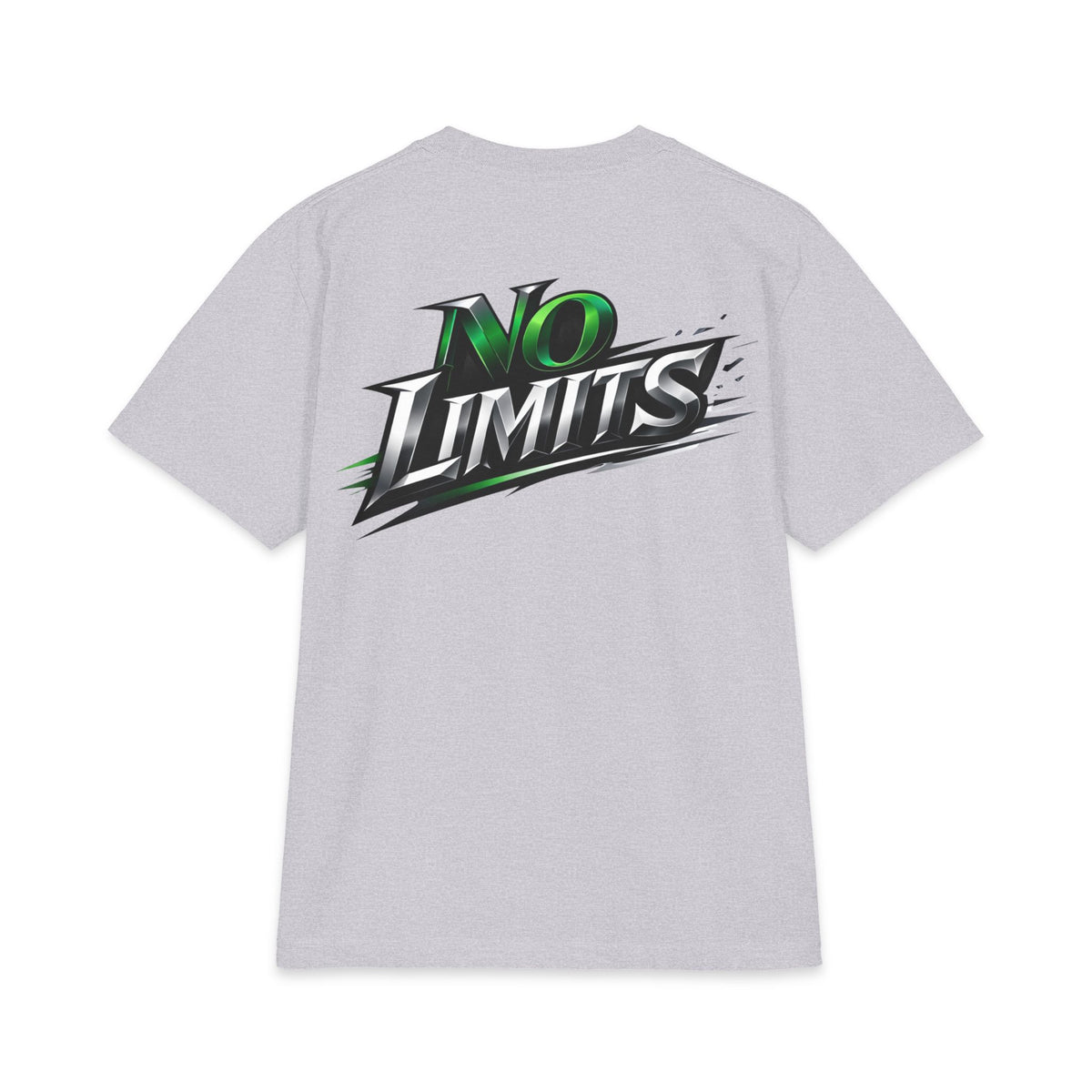 Traditional NO LMTS Logo Unisex Max Heavyweight Short Sleeve Tee