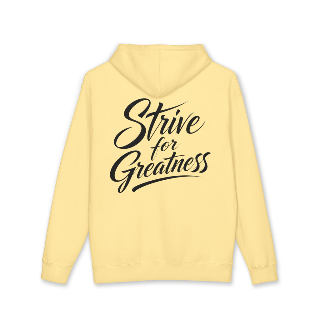 Strive For Greatness NO LMTS Unisex Heavyweight Hooded Sweatshirt