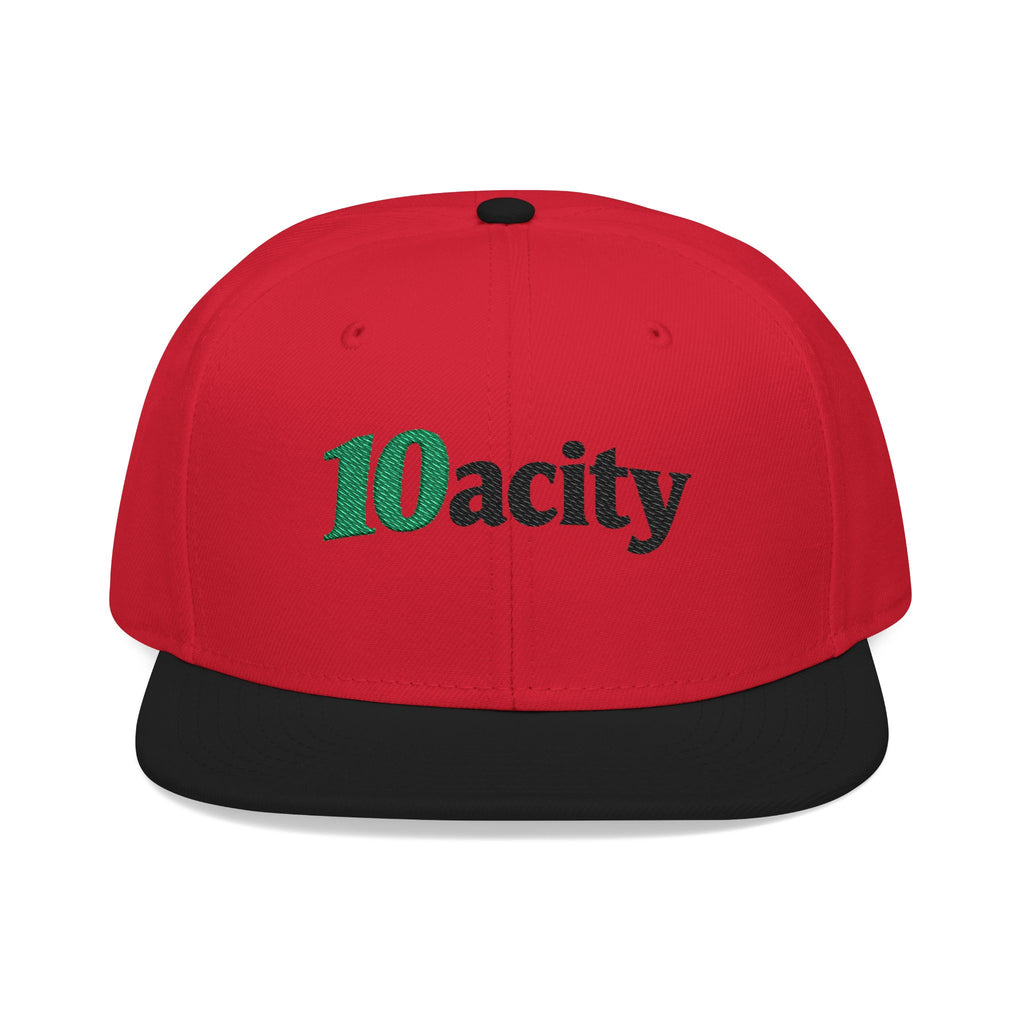 "10acity" Snapback Embroidered NO LMTS Cap