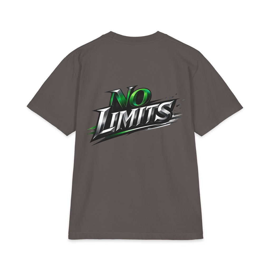 NL NO LMTS Logo Unisex Max Heavyweight Short Sleeve Tee