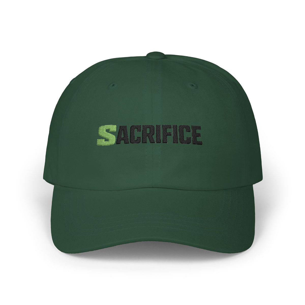 "Sacrifice" Embroidered Classic No LMTS Cap