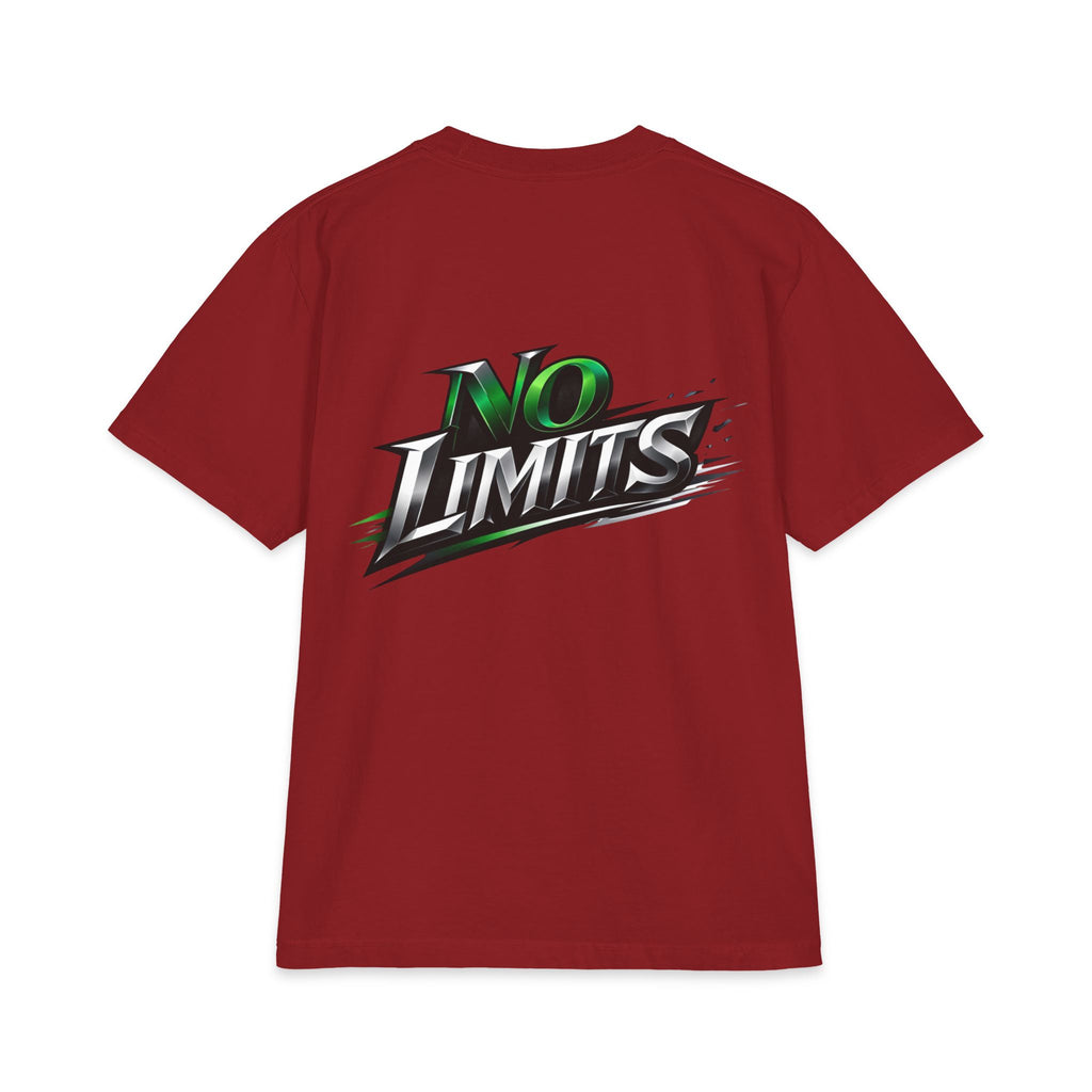 NL NO LMTS Logo Unisex Max Heavyweight Short Sleeve Tee