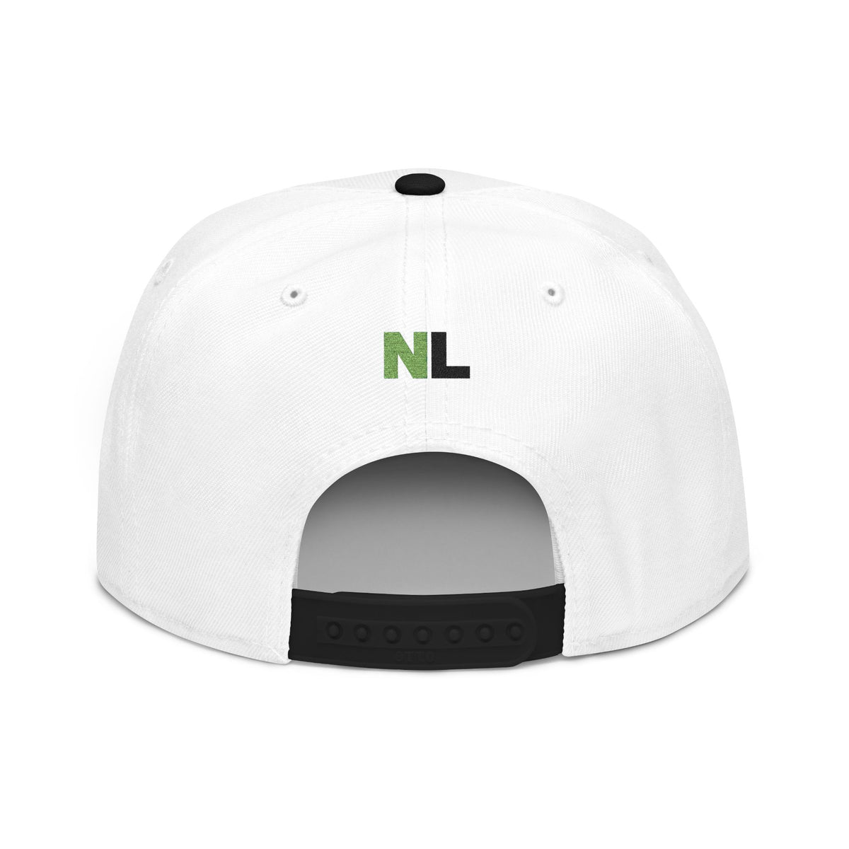 "Ambitious" Embroidered Flat Brim Snapback NO LMTS Cap