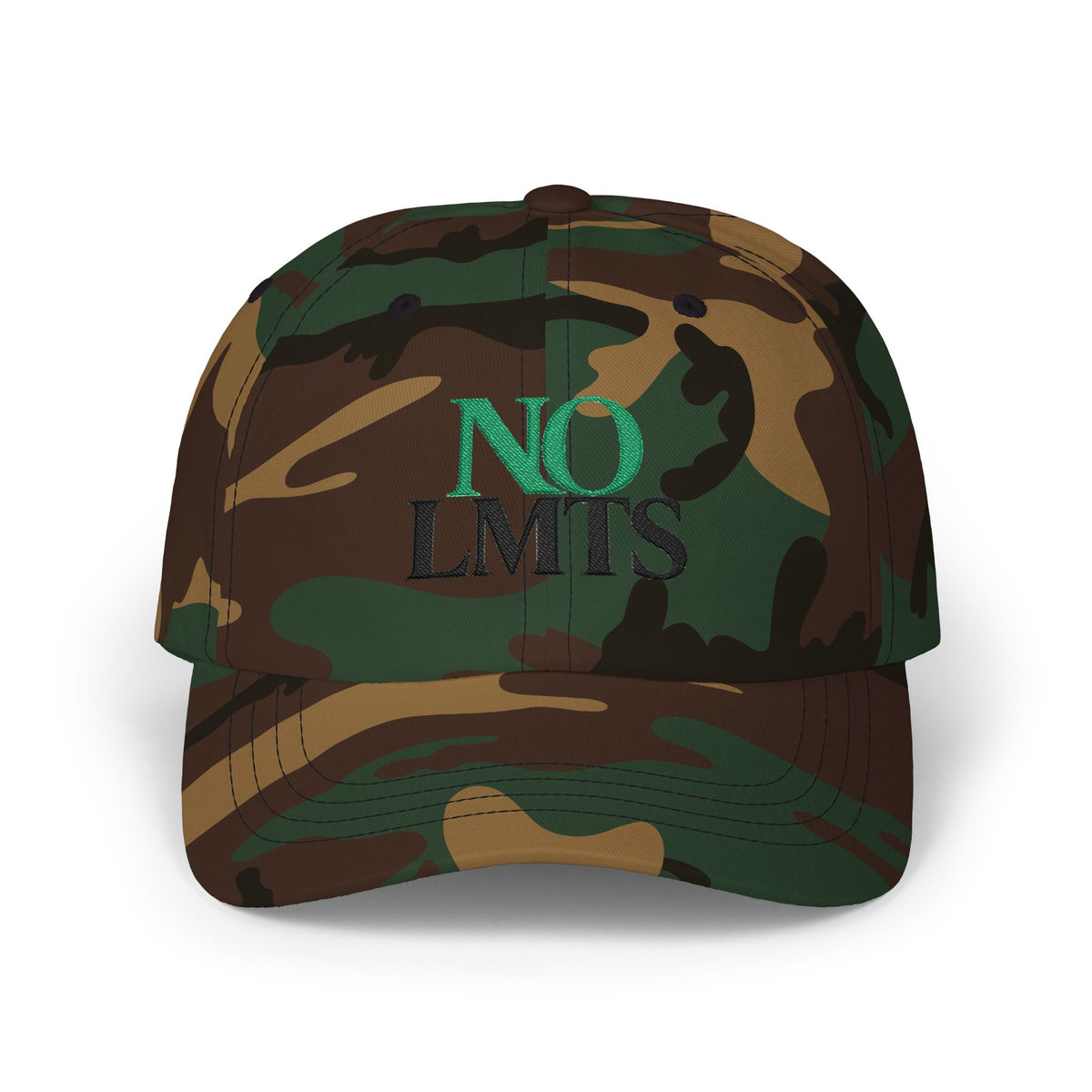 "NO LMTS" Embroidered Cap