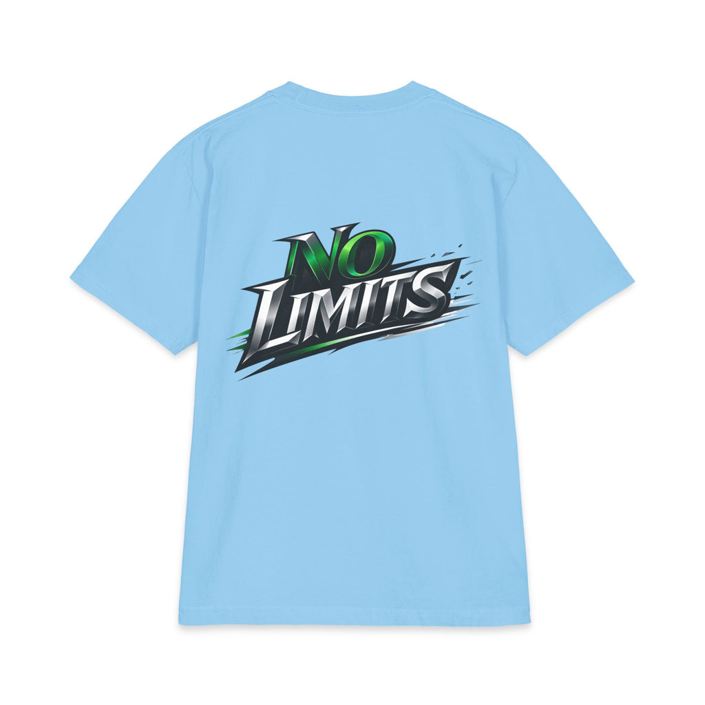NL NO LMTS Logo Unisex Max Heavyweight Short Sleeve Tee