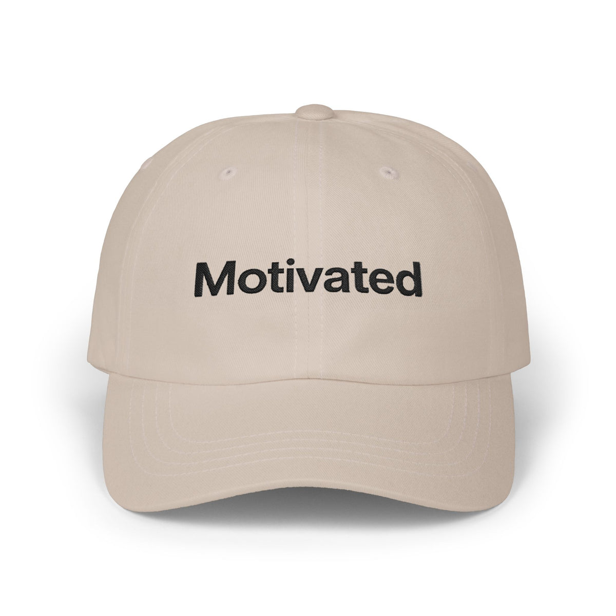 "Motivated" "No Limits" Classic Embroidered Cap