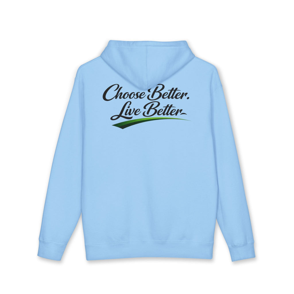 Choose Better, Live Better NO LMTS Unisex Heavyweight Hooded Sweatshirt