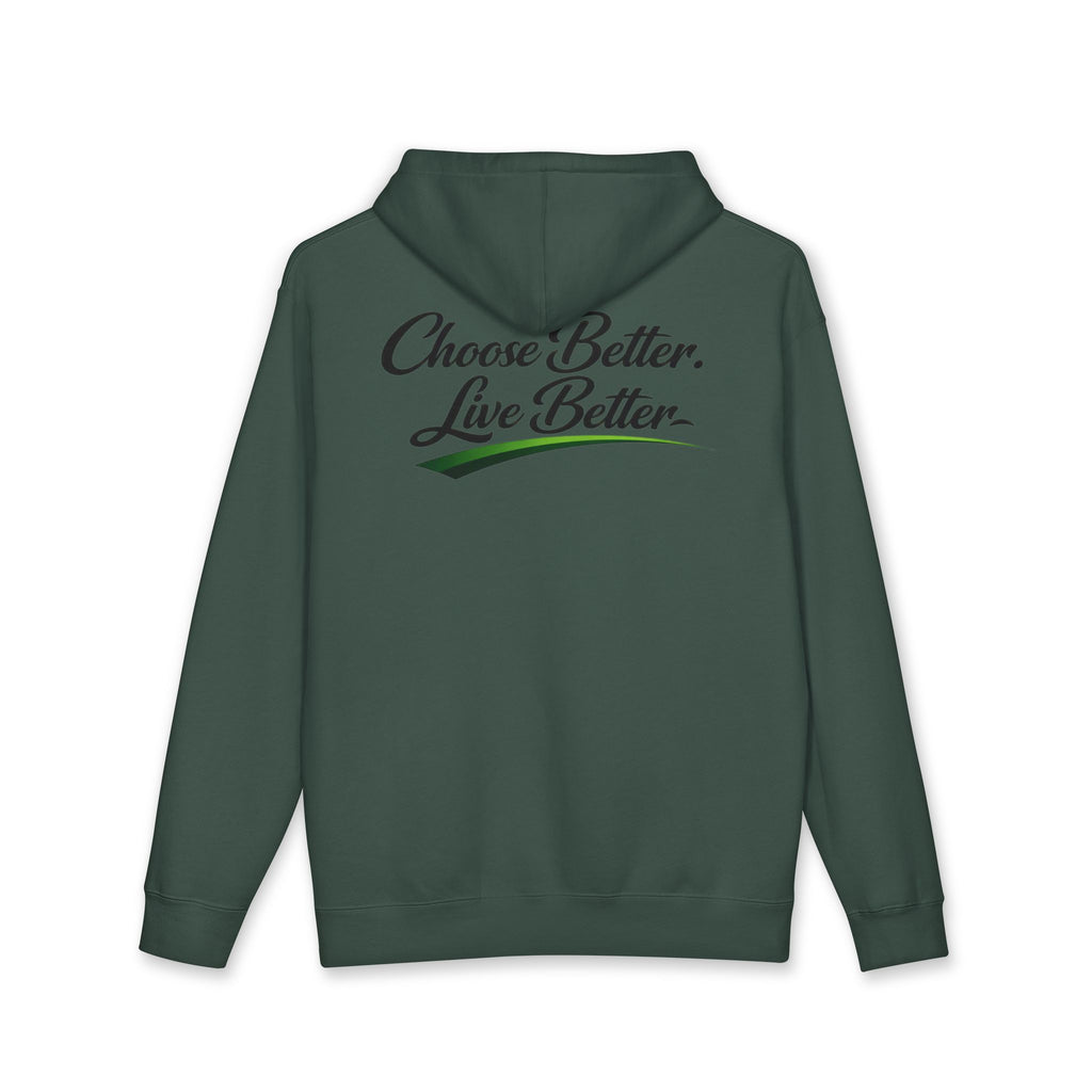Choose Better, Live Better NO LMTS Unisex Heavyweight Hooded Sweatshirt