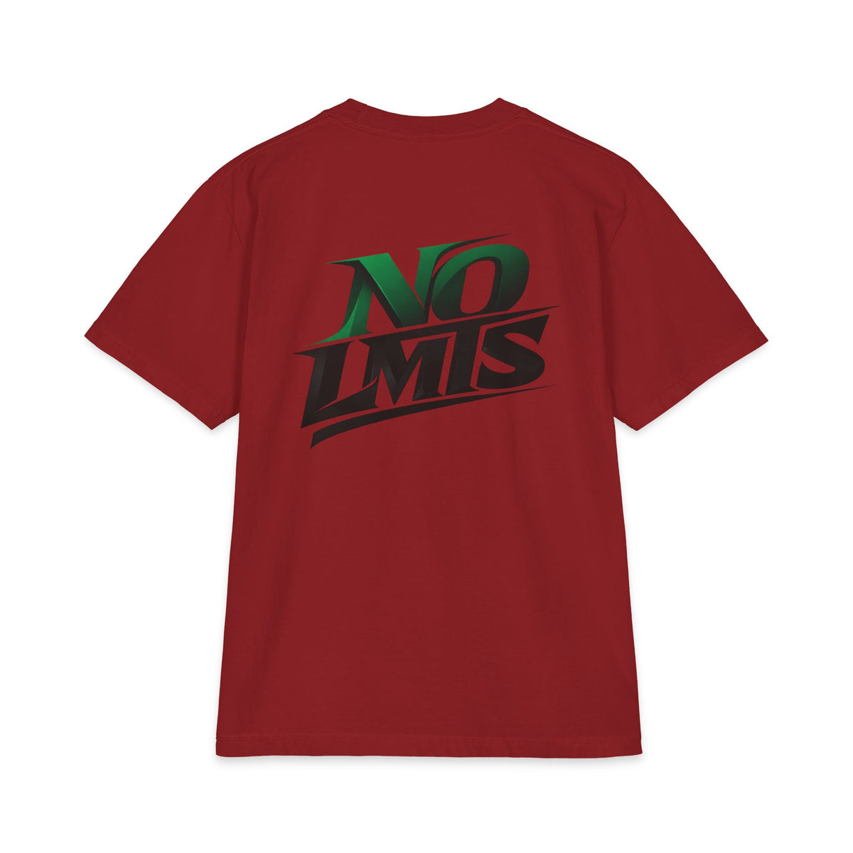 NO LMTS Logo Unisex Max Heavyweight Short Sleeve Tee