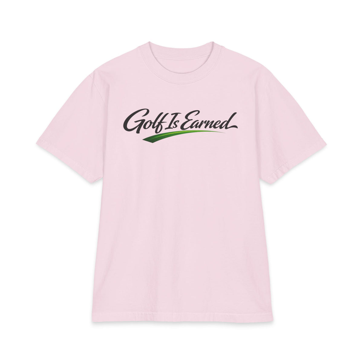 Golf Is Earned NO LMTS Unisex Max Heavyweight Short Sleeve Tee