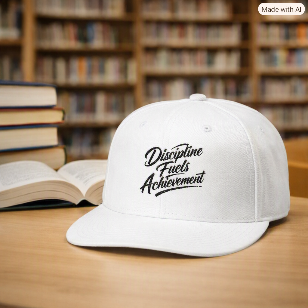 "Discipline Fuels Achievement" Classic Embroidered NO LMTS Cap