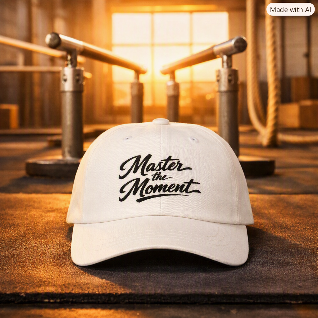 "Master the Moment" - Embroidered Classic NO LMTS Cap