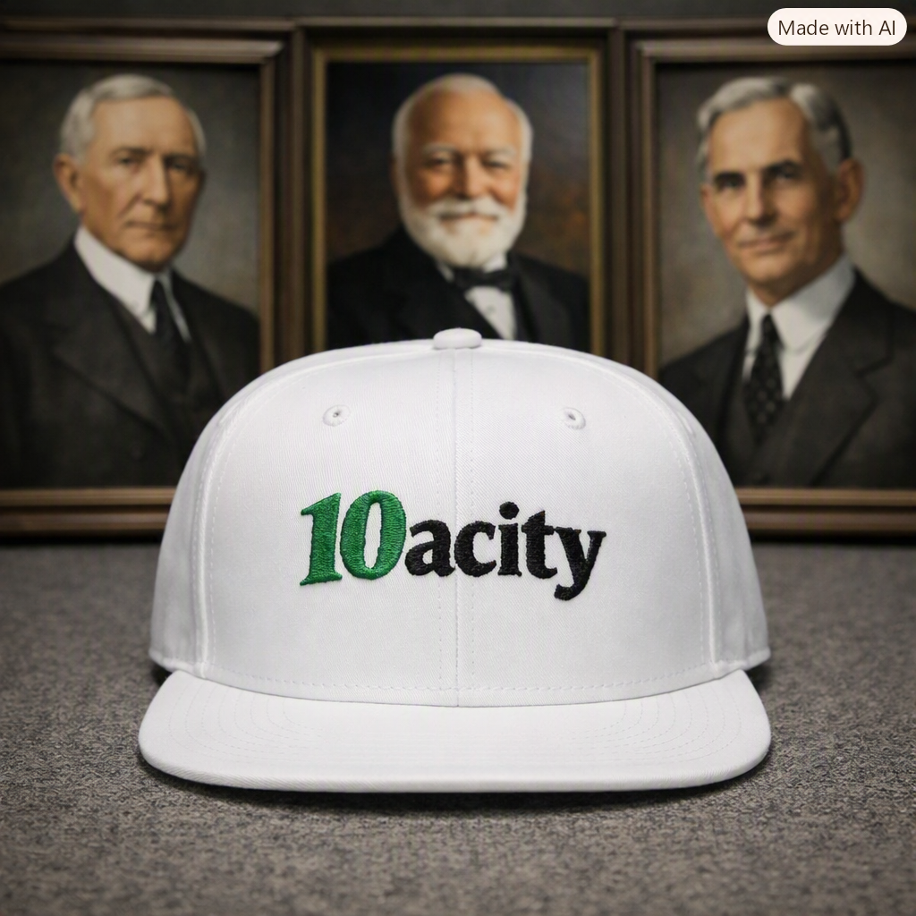 "10acity" Snapback Embroidered NO LMTS Cap