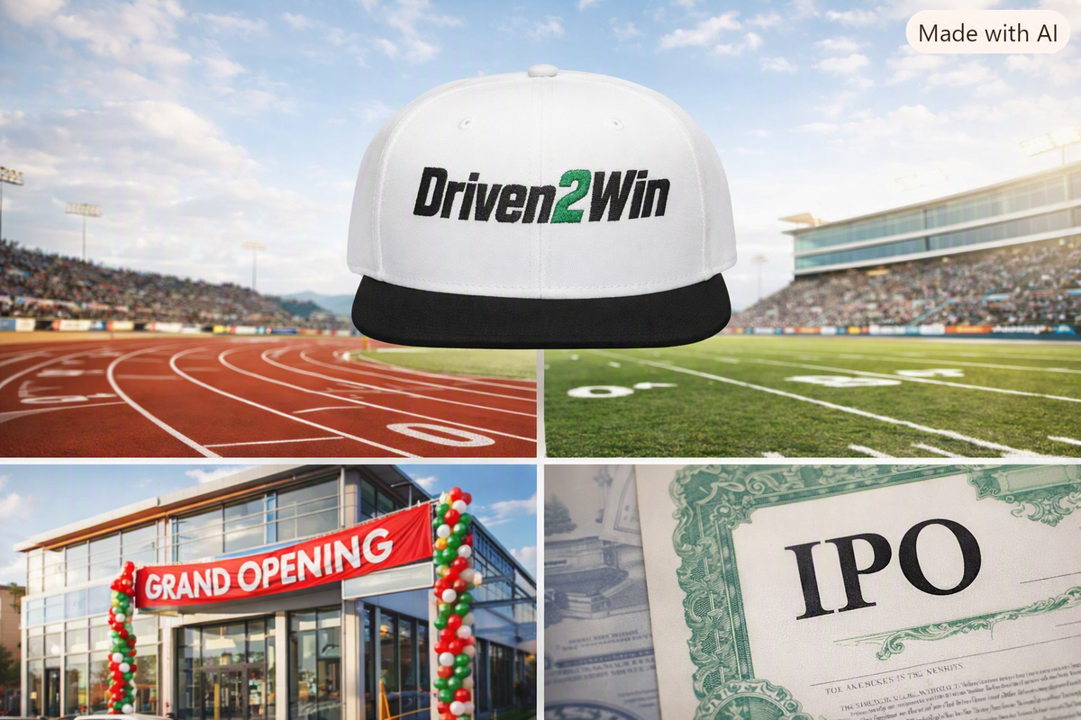 "Driven 2 Win" - Embroidered NO LMTS Snapback Cap