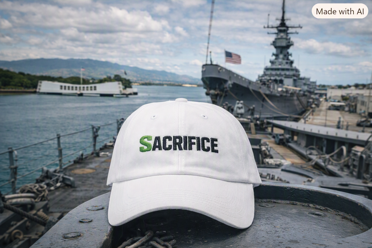 "Sacrifice" Embroidered Classic No LMTS Cap