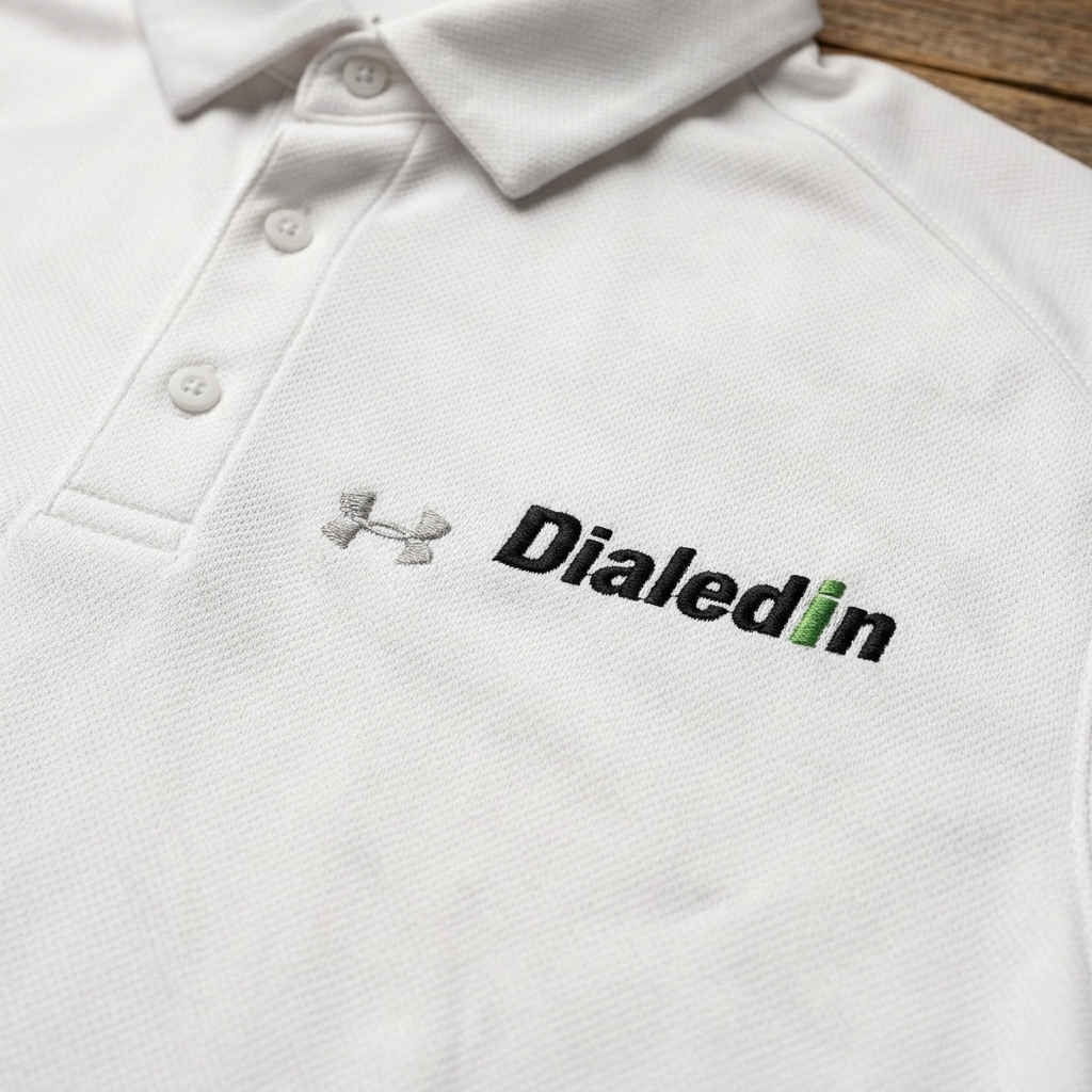 DialedIn NO LMTS Embroidered Under Armour® Polo Shirt