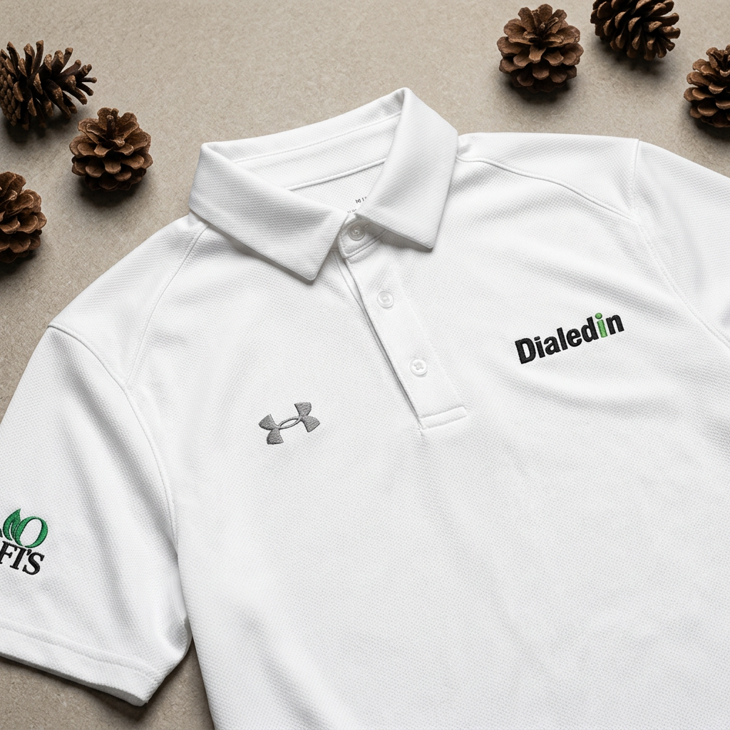 DialedIn NO LMTS Embroidered Under Armour® Polo Shirt