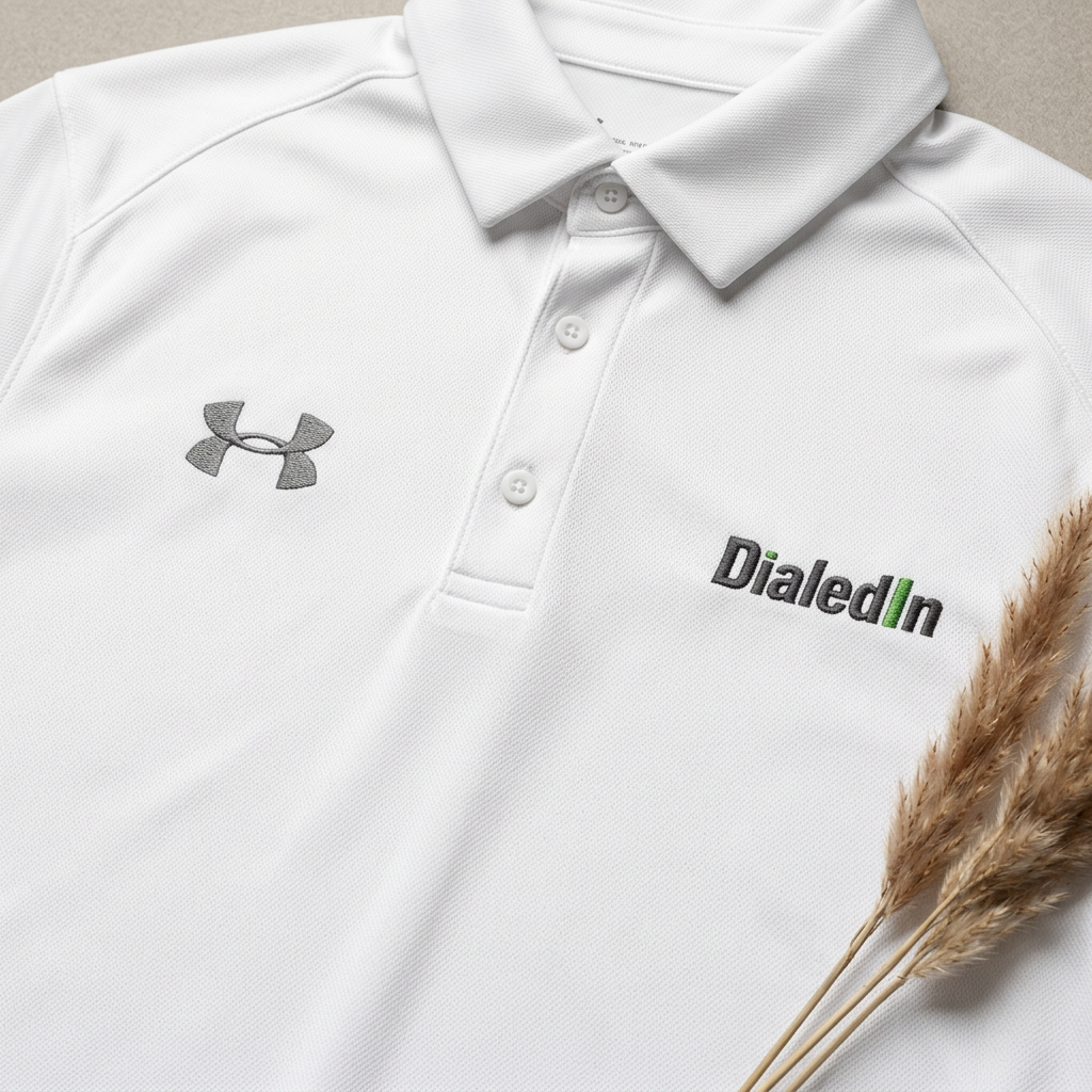 DialedIn NO LMTS Embroidered Under Armour® Polo Shirt