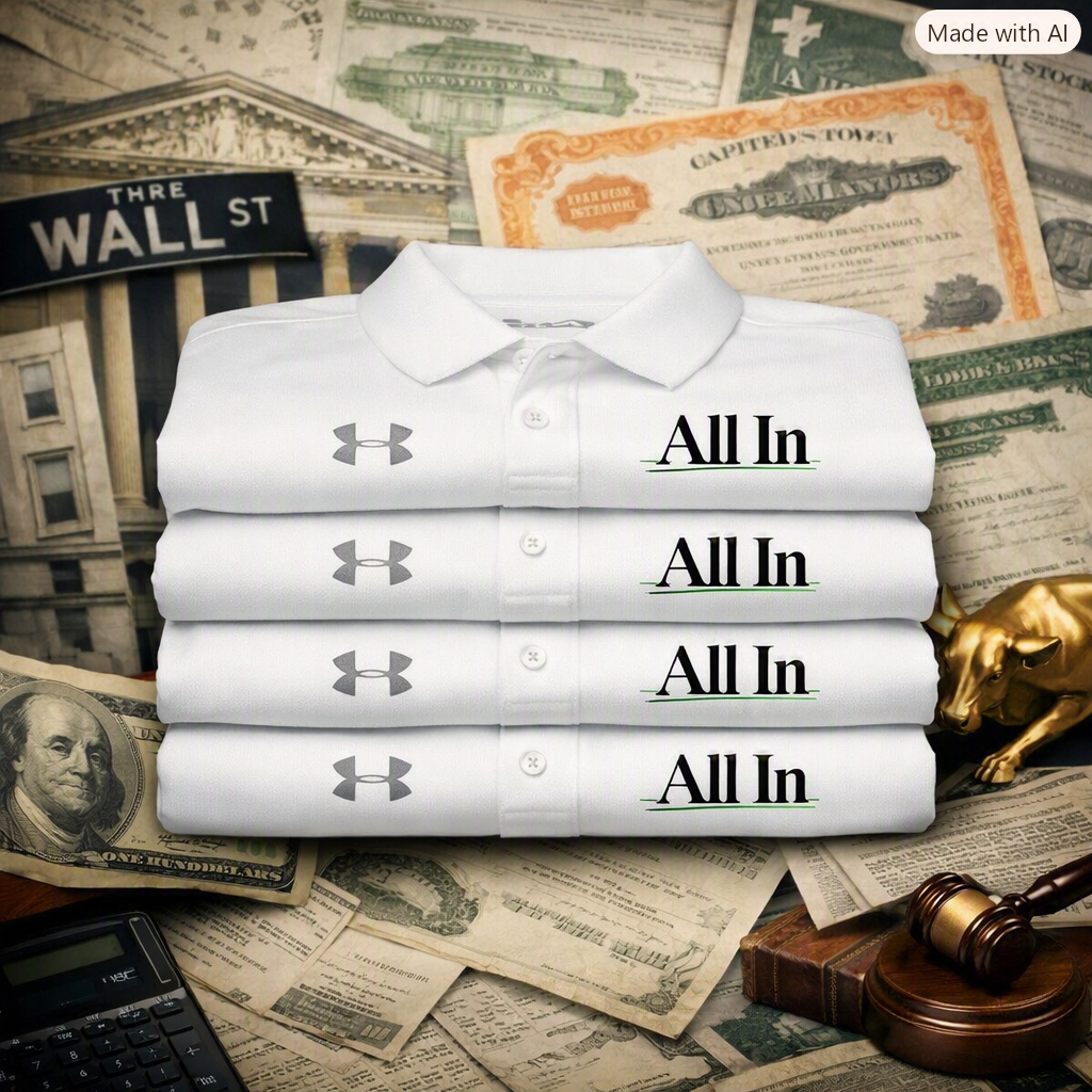 All In NO LMTS Under Armour® Embroidered Polo Shirt