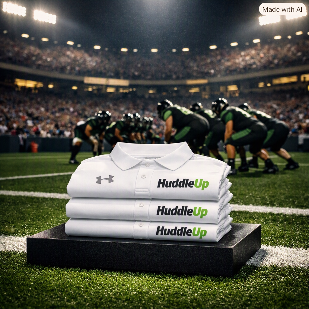 Huddleup NO LMTS Embroidered Under Armour® Polo Shirt