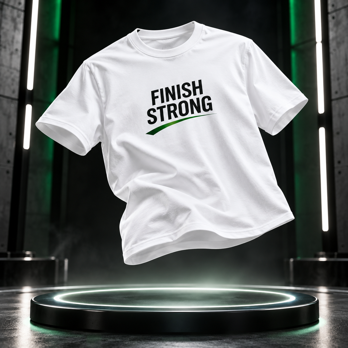 Finish Strong NO LMTS Unisex Max Heavyweight Short Sleeve Tee