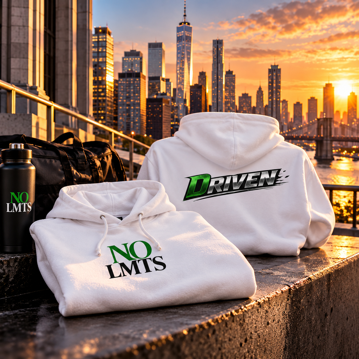 Driven NO LMTS Unisex Heavyweight Hooded Sweatshirt