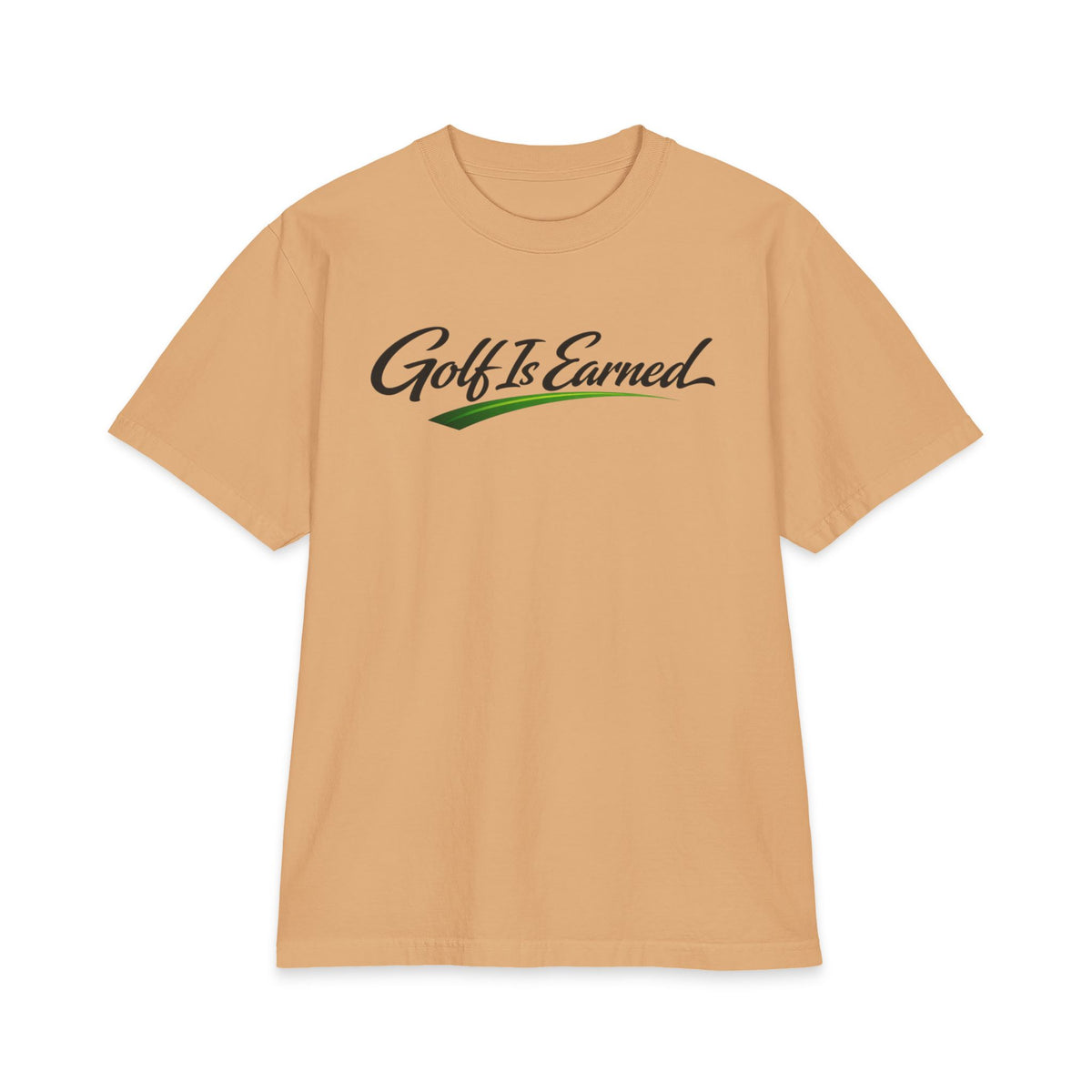 Golf Is Earned NO LMTS Unisex Max Heavyweight Short Sleeve Tee