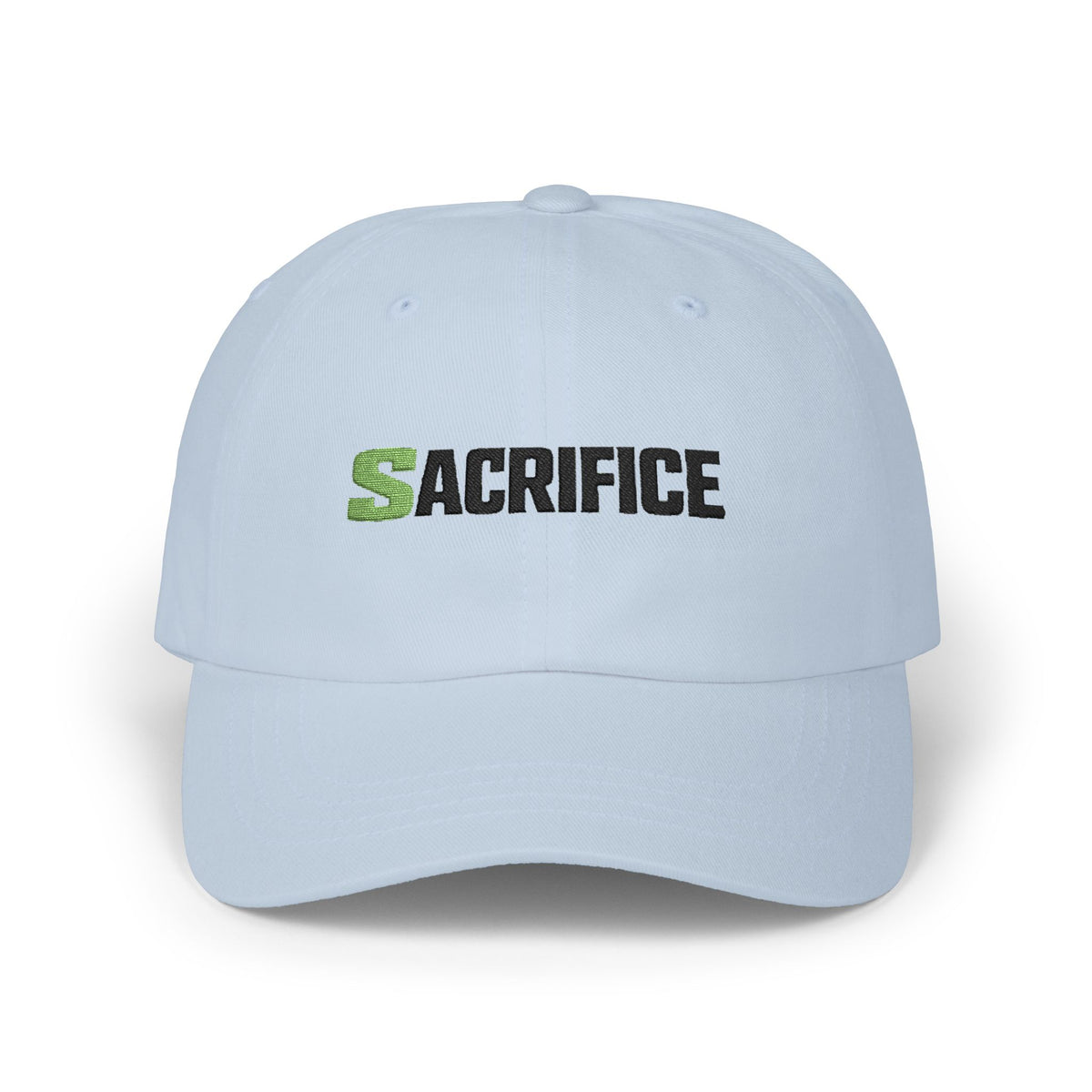 "Sacrifice" Embroidered Classic No LMTS Cap