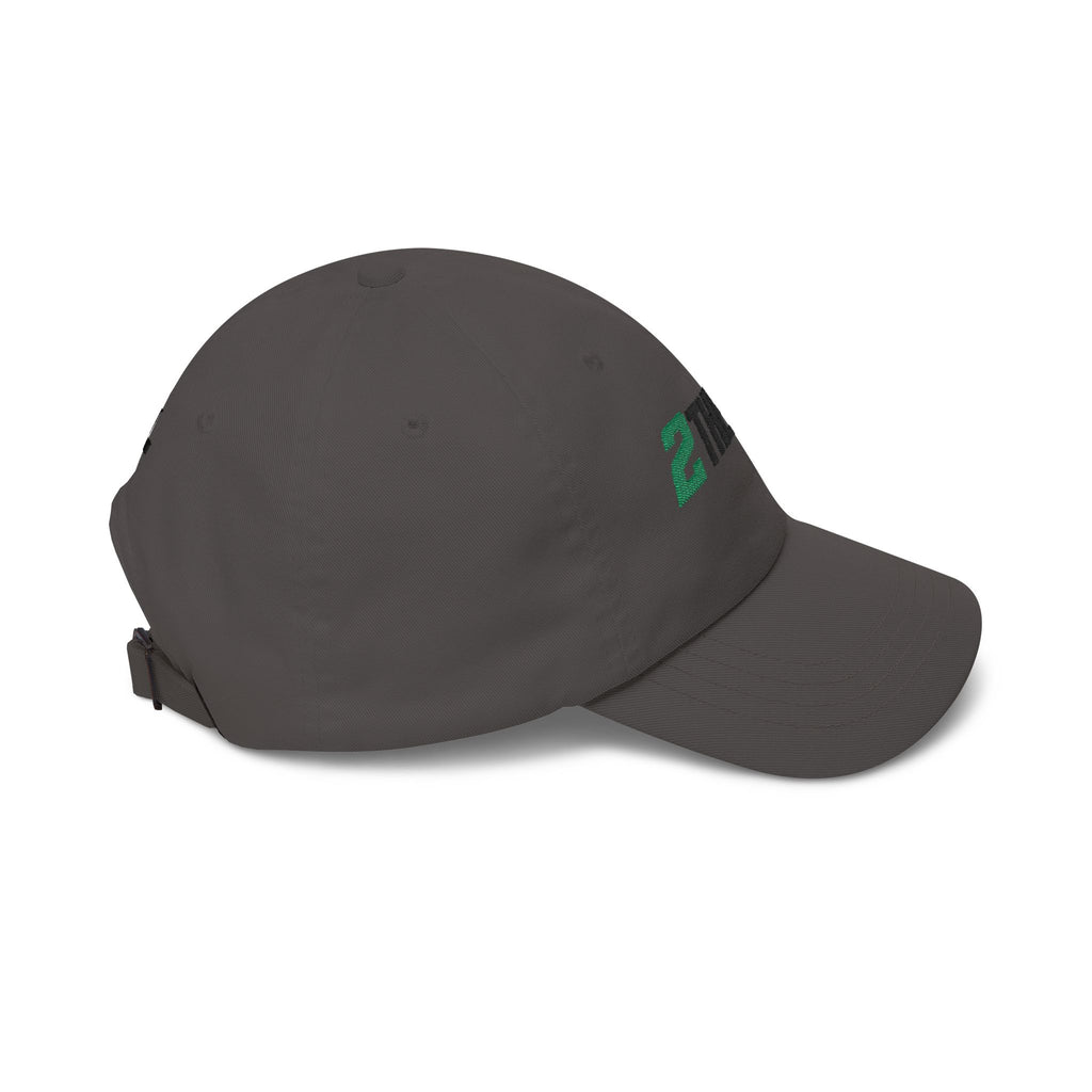 "2THETOP" White Embroidered NOLMTS Cap with NL Accent