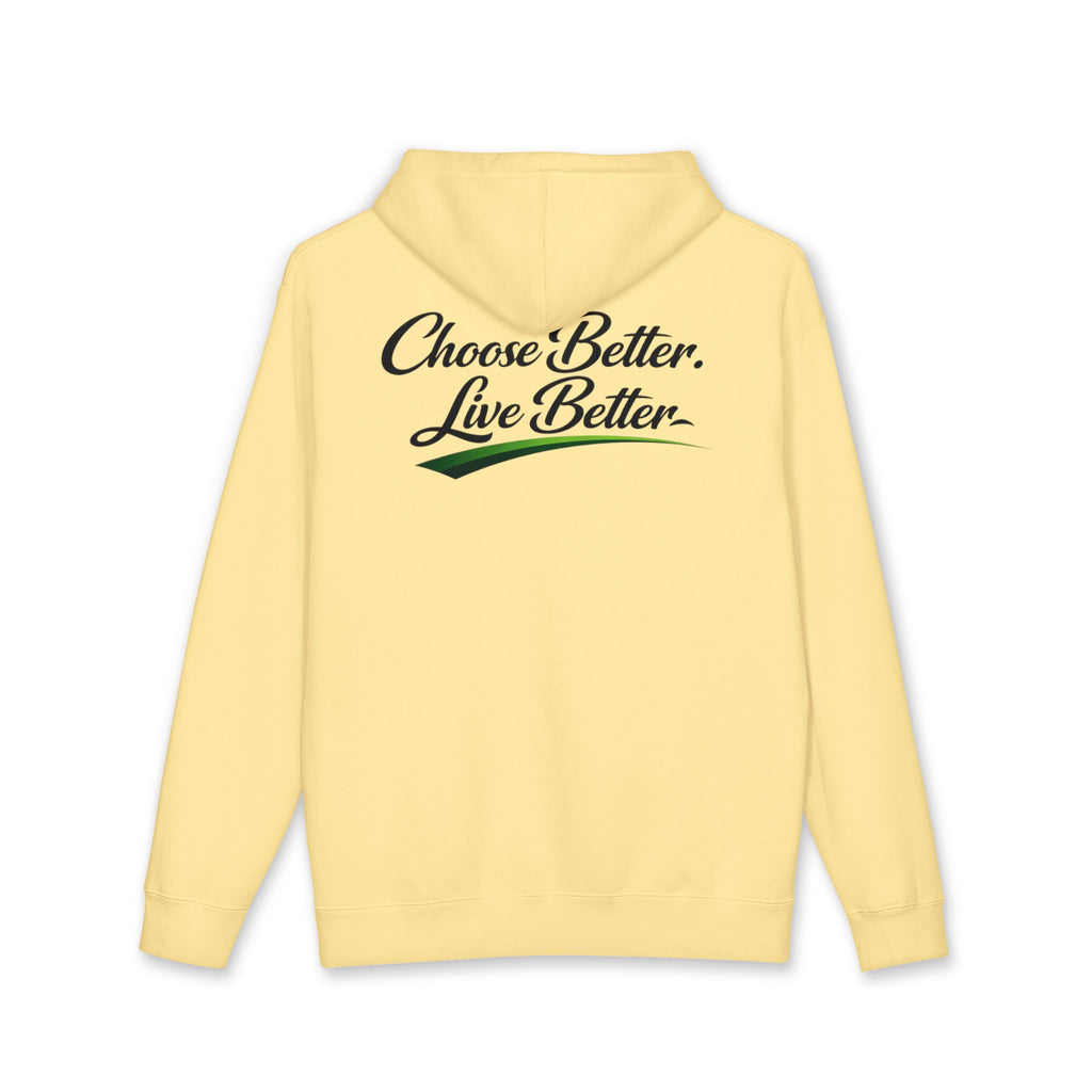 Choose Better, Live Better NO LMTS Unisex Heavyweight Hooded Sweatshirt