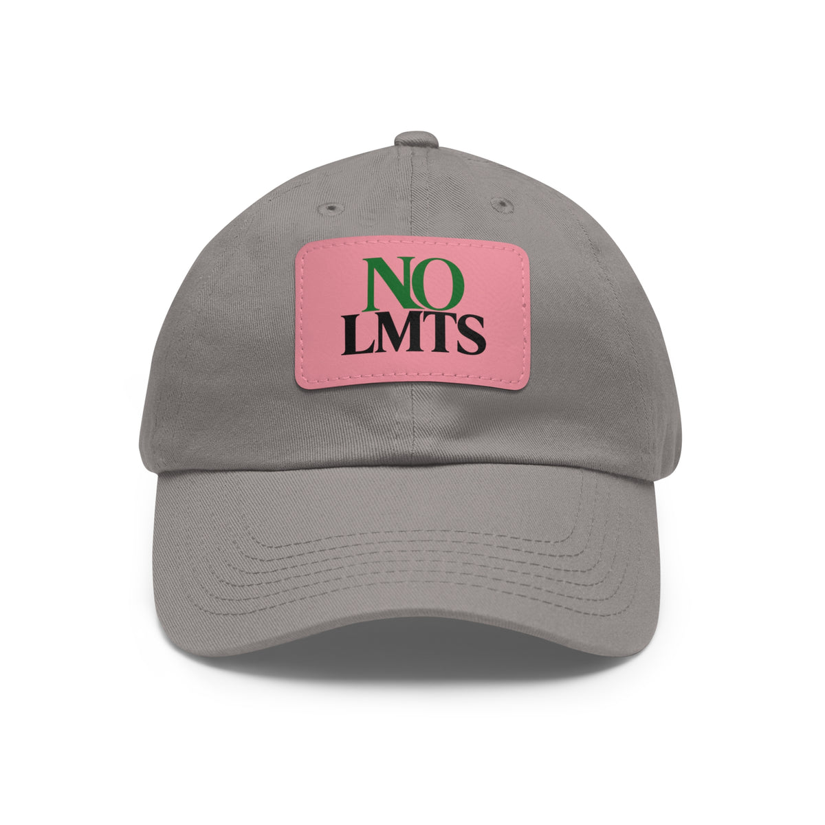 "NO LMTS" Leather Patch (Rectangle) Classic Cap