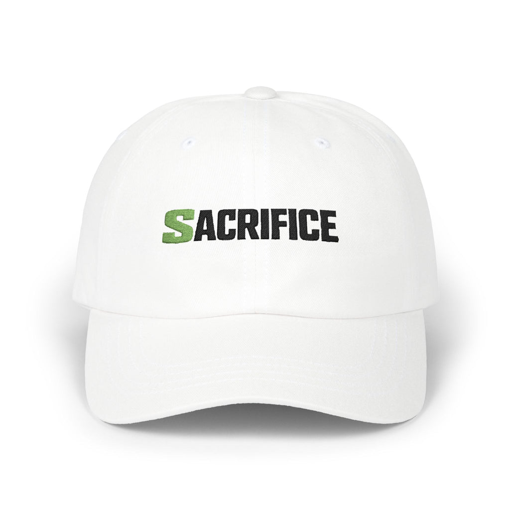 "Sacrifice" Embroidered Classic No LMTS Cap