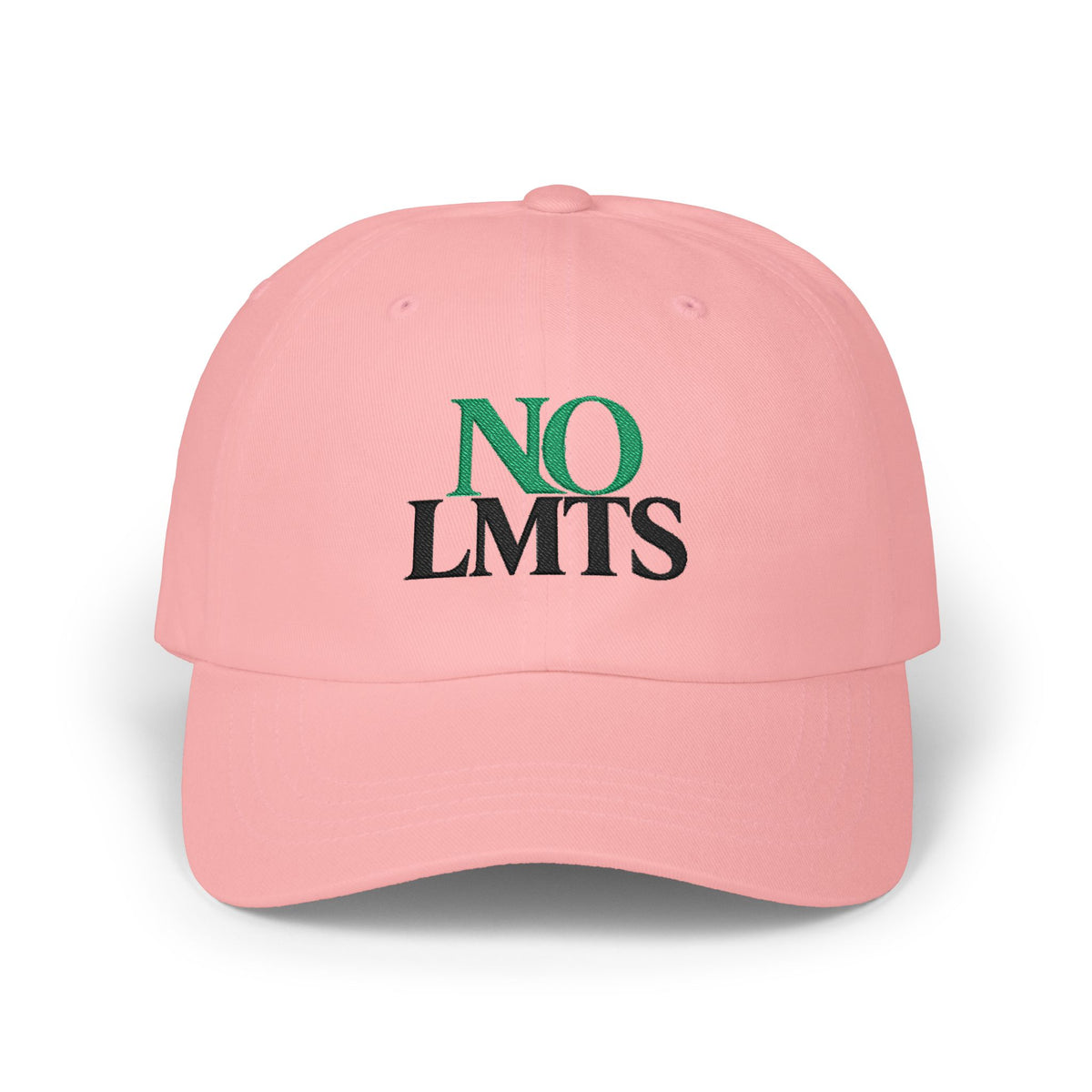 "NO LMTS" Embroidered Cap