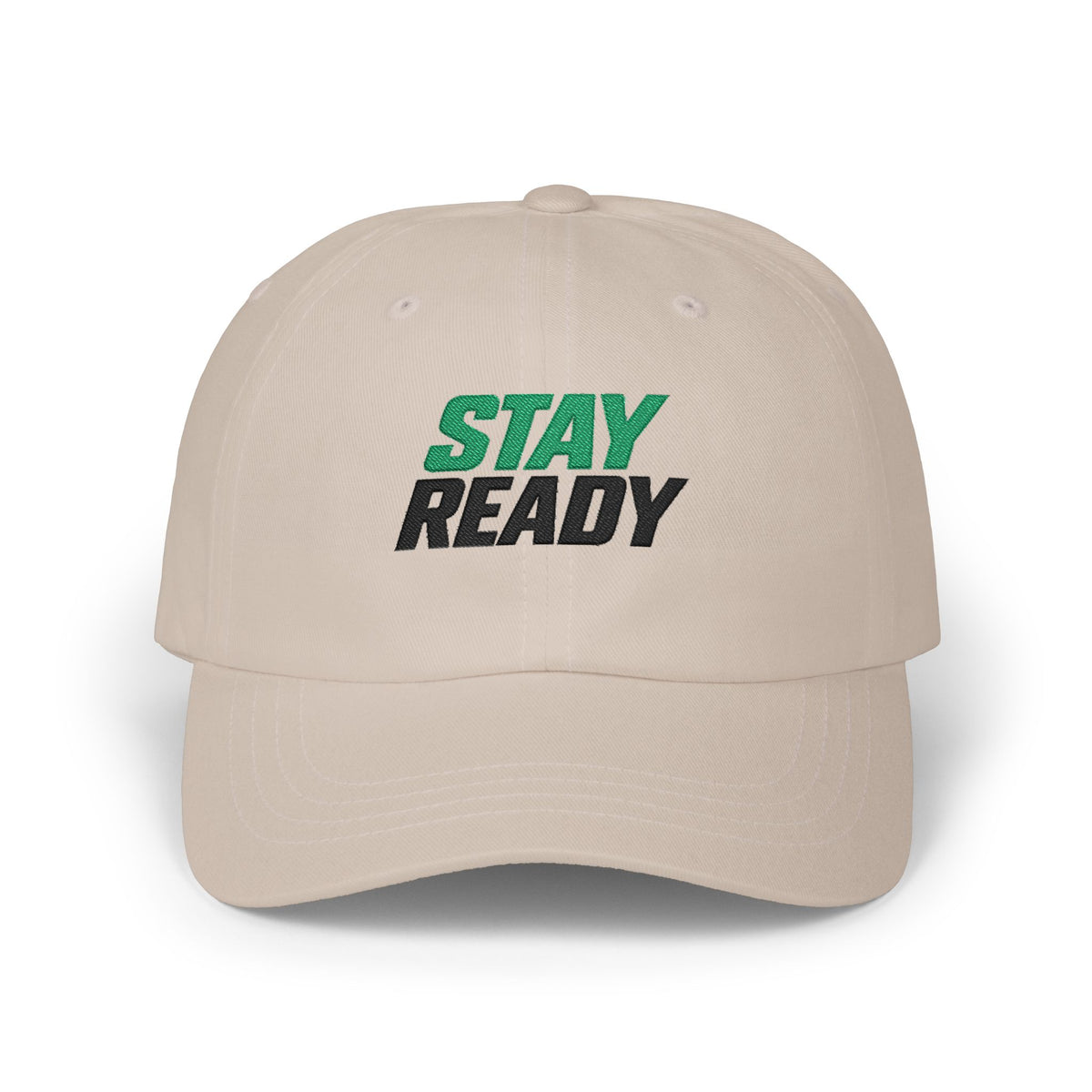 "Stay Ready" Classic NO LMTS Cap with NL Accent